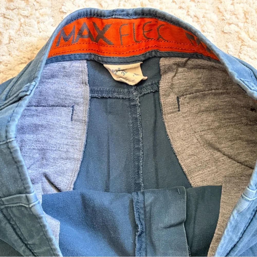 urban pipeline Blue Flat Front Men's Flex Max Shorts - Picture 3 of 5